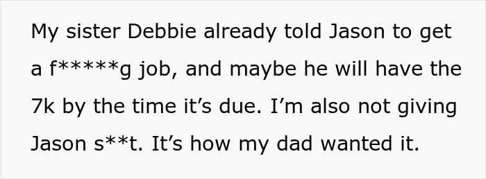 "He Needed The Money More Than Us": Sisters Refuse To Give Brother Any Inheritance "He Needed The Money More Than Us": Sisters Refuse To Give Brother Any Inheritance