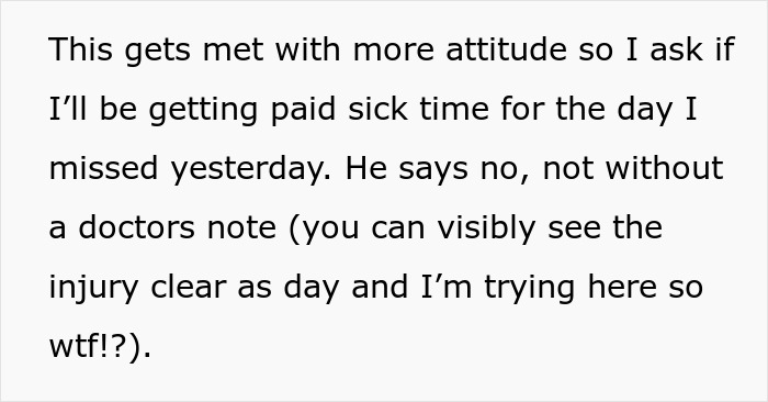 One Sick Day Turns Into Whole Week Off For Employee Who Maliciously Complied With Boss's Request One Sick Day Turns Into Whole Week Off For Employee Who Maliciously Complied With Boss's Request
