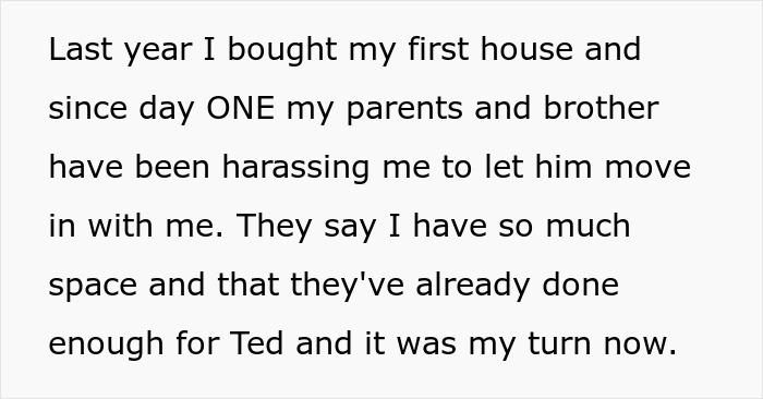 Person Takes A “Wonderfully Evil” Route To Make Parents Understand Their “No” To Taking Brother In Person Takes A “Wonderfully Evil” Route To Make Parents Understand Their “No” To Taking Brother In