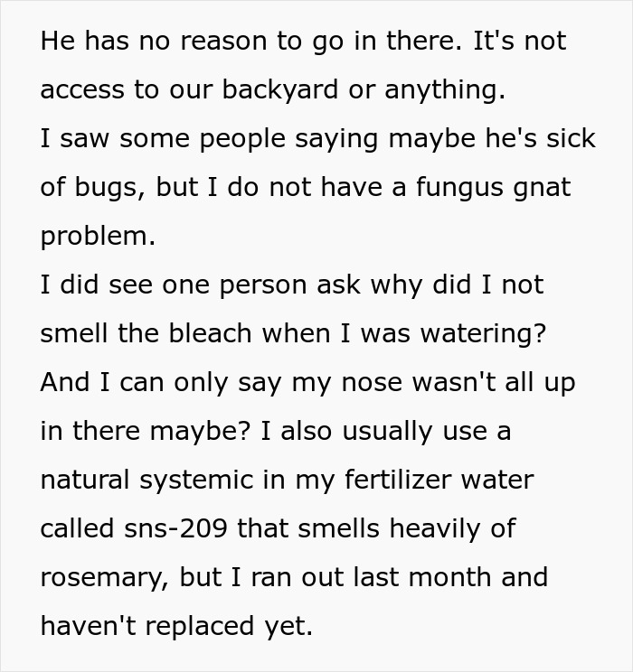 “I Noticed A Smell”: Woman Finds Out Why Her Plants Are Dying, Her Life Turns Upside Down “I Noticed A Smell”: Woman Finds Out Why Her Plants Are Dying, Her Life Turns Upside Down