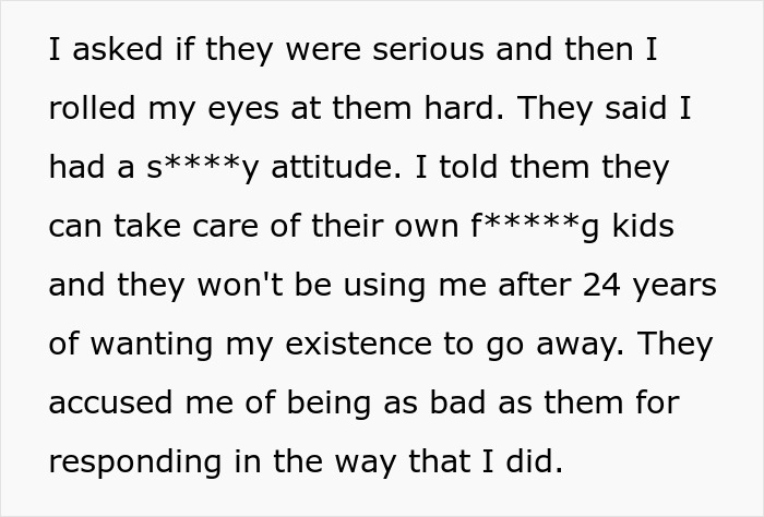 Man Fumes After Sisters Who Ruined His Childhood Ask For Help, Saying He's "Family Or Whatever" Man Fumes After Sisters Who Ruined His Childhood Ask For Help, Saying He's "Family Or Whatever"