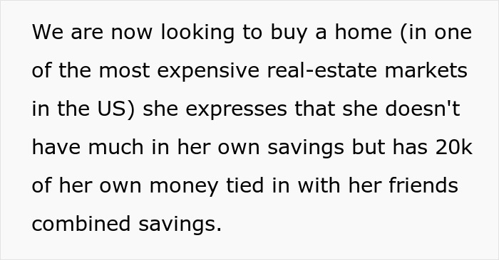 “Your Friend Fund Is Stupid”: Man Asks Wife To Break A Promise To Friends, Wonders If He’s A Jerk “Your Friend Fund Is Stupid”: Man Asks Wife To Break A Promise To Friends, Wonders If He’s A Jerk