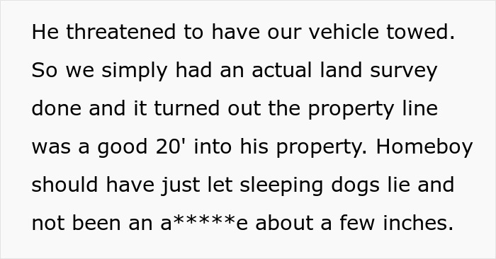 “Should Have Just Let Sleeping Dogs Lie”: Person Makes Neighbor Regret Their Threats “Should Have Just Let Sleeping Dogs Lie”: Person Makes Neighbor Regret Their Threats