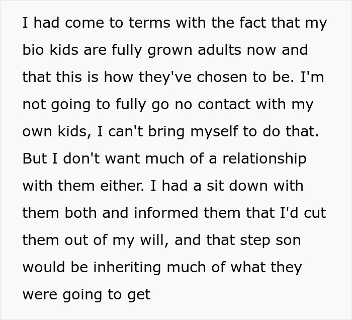 Biological Kids Furious After Dad Leaves Everything To Stepson For Concealing Mom's Affair Biological Kids Furious After Dad Leaves Everything To Stepson For Concealing Mom's Affair