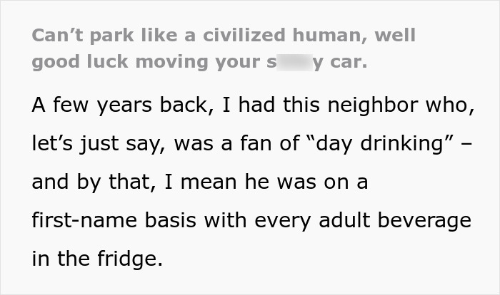 Guy Gets Revenge On Neighbor For His Parking “Crimes”, Leaves Him Scratching His Head For A Week Guy Gets Revenge On Neighbor For His Parking “Crimes”, Leaves Him Scratching His Head For A Week