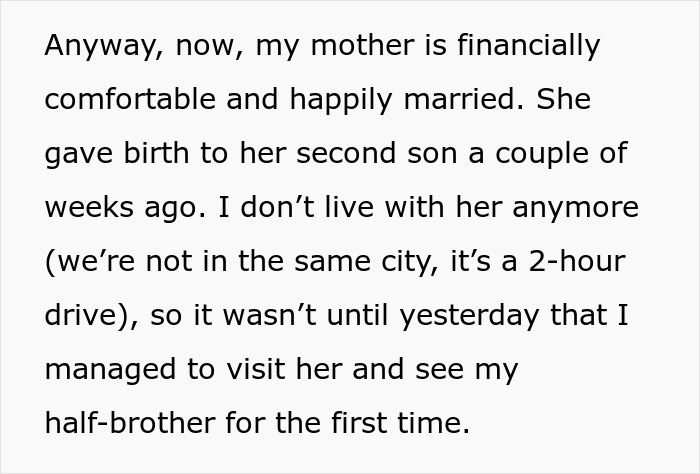 Man Is Beyond Hurt After His Mother Calls Herself A “First Time Mom” After Having A Second Child Man Is Beyond Hurt After His Mother Calls Herself A “First Time Mom” After Having A Second Child