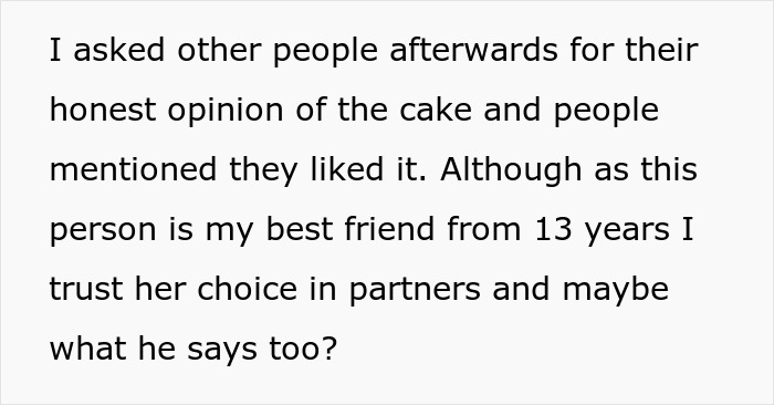 Woman Bakes Her Own B-Day Cake For Party, Friend's New BF Slams His Slice In The Trash Woman Bakes Her Own B-Day Cake For Party, Friend's New BF Slams His Slice In The Trash