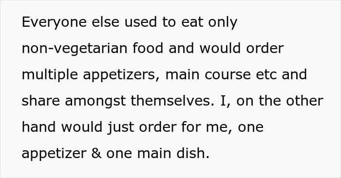 Guy Starts Ordering A Lot Of Food After Coworkers Refuse To Stop Splitting The Bill Guy Starts Ordering A Lot Of Food After Coworkers Refuse To Stop Splitting The Bill
