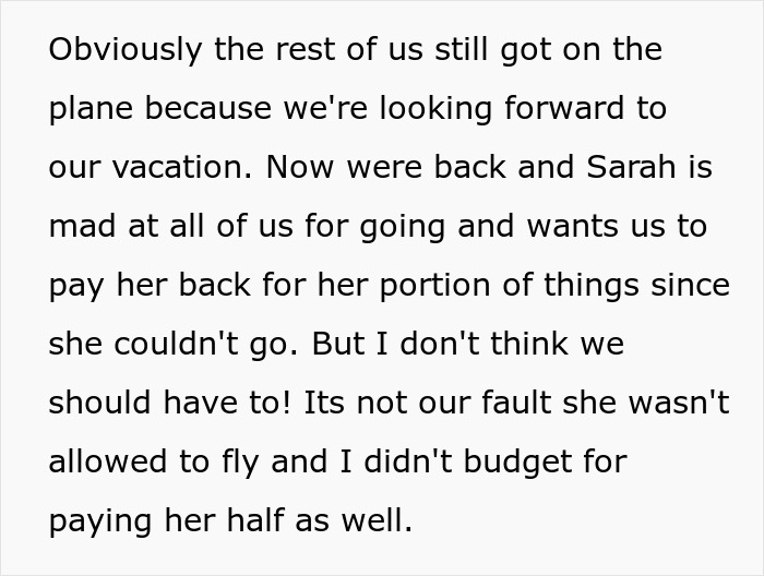 Friends Leave Woman Behind At Airport After She’s Denied Boarding, Face Demands To Pay Her Back Friends Leave Woman Behind At Airport After She’s Denied Boarding, Face Demands To Pay Her Back