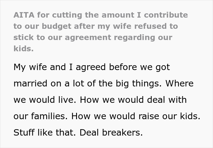 Husband Teaches Wife A Lesson After She Breaks Agreement They Had Since 1998 Husband Teaches Wife A Lesson After She Breaks Agreement They Had Since 1998