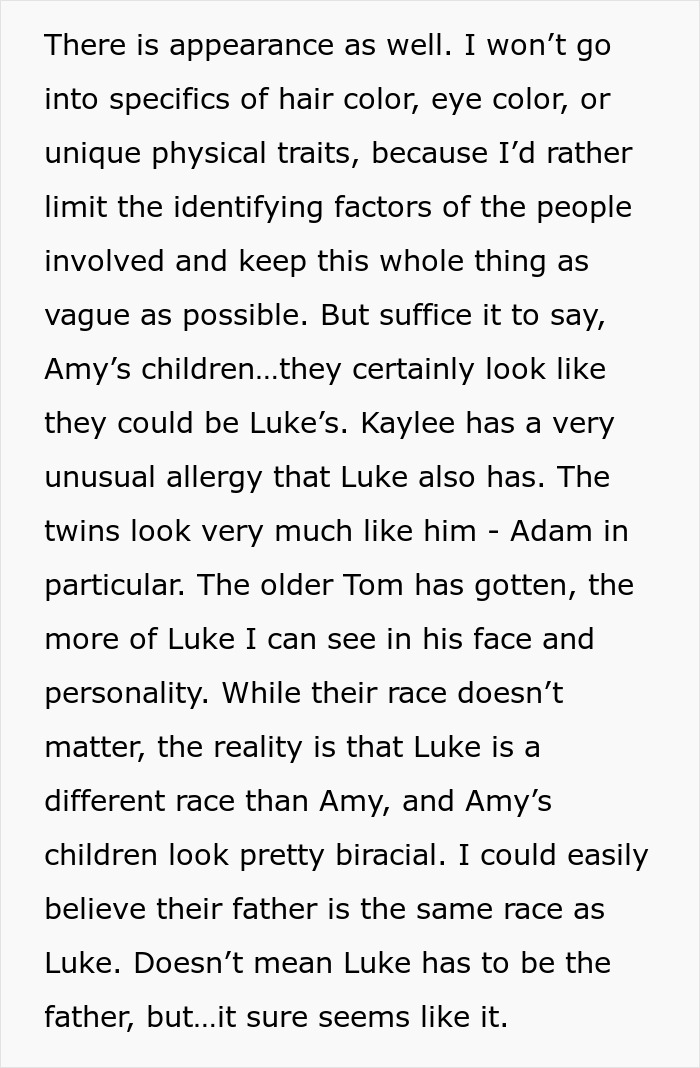 Mom Thinks Her Kids And Her Husband's BFF's Kids Are Related, Finds Out Way More Than Expected Mom Thinks Her Kids And Her Husband's BFF's Kids Are Related, Finds Out Way More Than Expected
