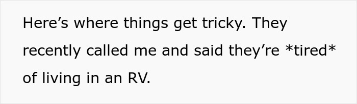 Woman Refuses To Take In Her Parents After They Regretted Pursuing Their Dream, Is Called Selfish Woman Refuses To Take In Her Parents After They Regretted Pursuing Their Dream, Is Called Selfish