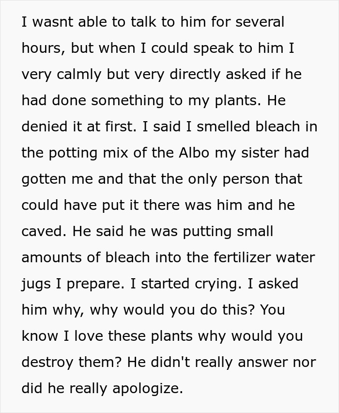 “I Noticed A Smell”: Woman Finds Out Why Her Plants Are Dying, Her Life Turns Upside Down “I Noticed A Smell”: Woman Finds Out Why Her Plants Are Dying, Her Life Turns Upside Down