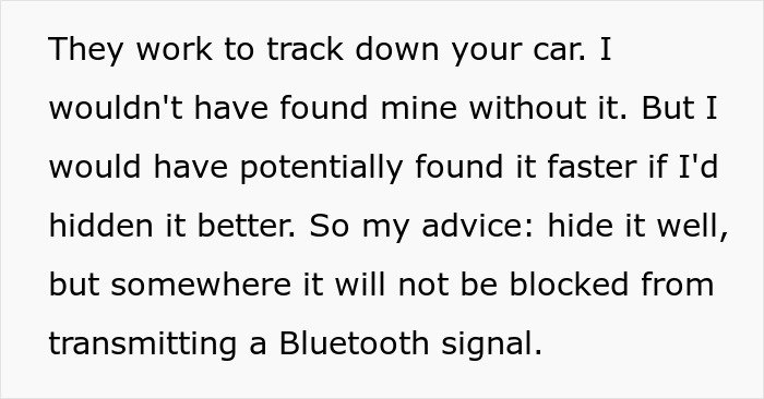 “Tracked Down My Stolen Car With An AirTag And It Was One Of The Most Ridiculous Days Of My Life” “Tracked Down My Stolen Car With An AirTag And It Was One Of The Most Ridiculous Days Of My Life”