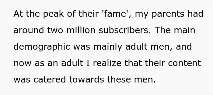 Woman Speaks Up About The Horrors And Scars After Growing Up With Family Vloggers Woman Speaks Up About The Horrors And Scars After Growing Up With Family Vloggers