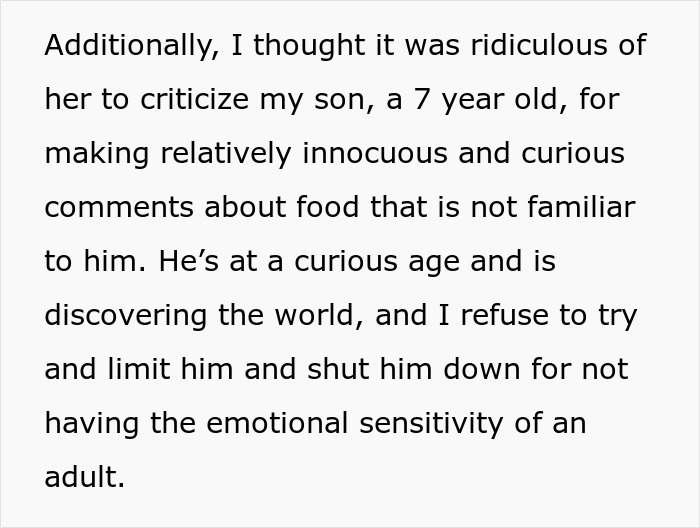 Mother Thinks Her Son Bullying Classmate About Her "Weird" Lunch Is Normal, Gets A Reality Check Mother Thinks Her Son Bullying Classmate About Her "Weird" Lunch Is Normal, Gets A Reality Check