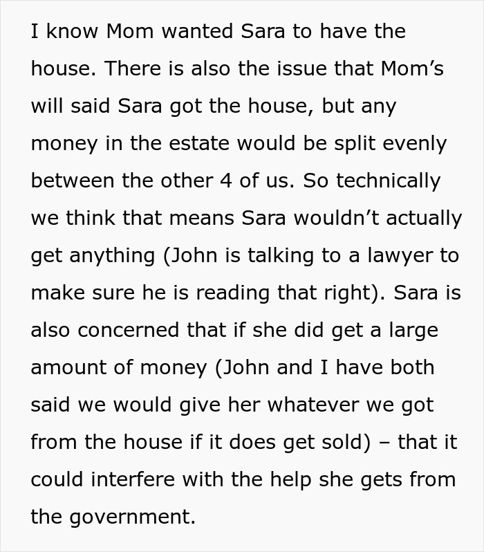 Woman Causes Family Drama By Refusing To Forgive Late Mom’s Debt And Demanding That Sister Pay It Woman Causes Family Drama By Refusing To Forgive Late Mom’s Debt And Demanding That Sister Pay It