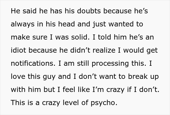 BF Says He Wants To Be Certain That His GF Is "Solid", Decides To Hide AirTag In Her Car BF Says He Wants To Be Certain That His GF Is "Solid", Decides To Hide AirTag In Her Car
