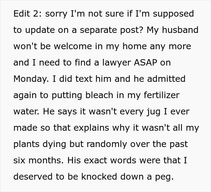 “I Noticed A Smell”: Woman Finds Out Why Her Plants Are Dying, Her Life Turns Upside Down “I Noticed A Smell”: Woman Finds Out Why Her Plants Are Dying, Her Life Turns Upside Down