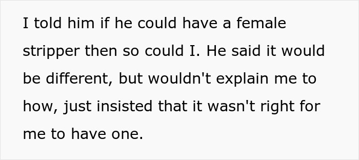 “Wouldn’t Explain How”: Man Upset His Fiancée Wants A Female Stripper At Her Bachelorette “Wouldn’t Explain How”: Man Upset His Fiancée Wants A Female Stripper At Her Bachelorette