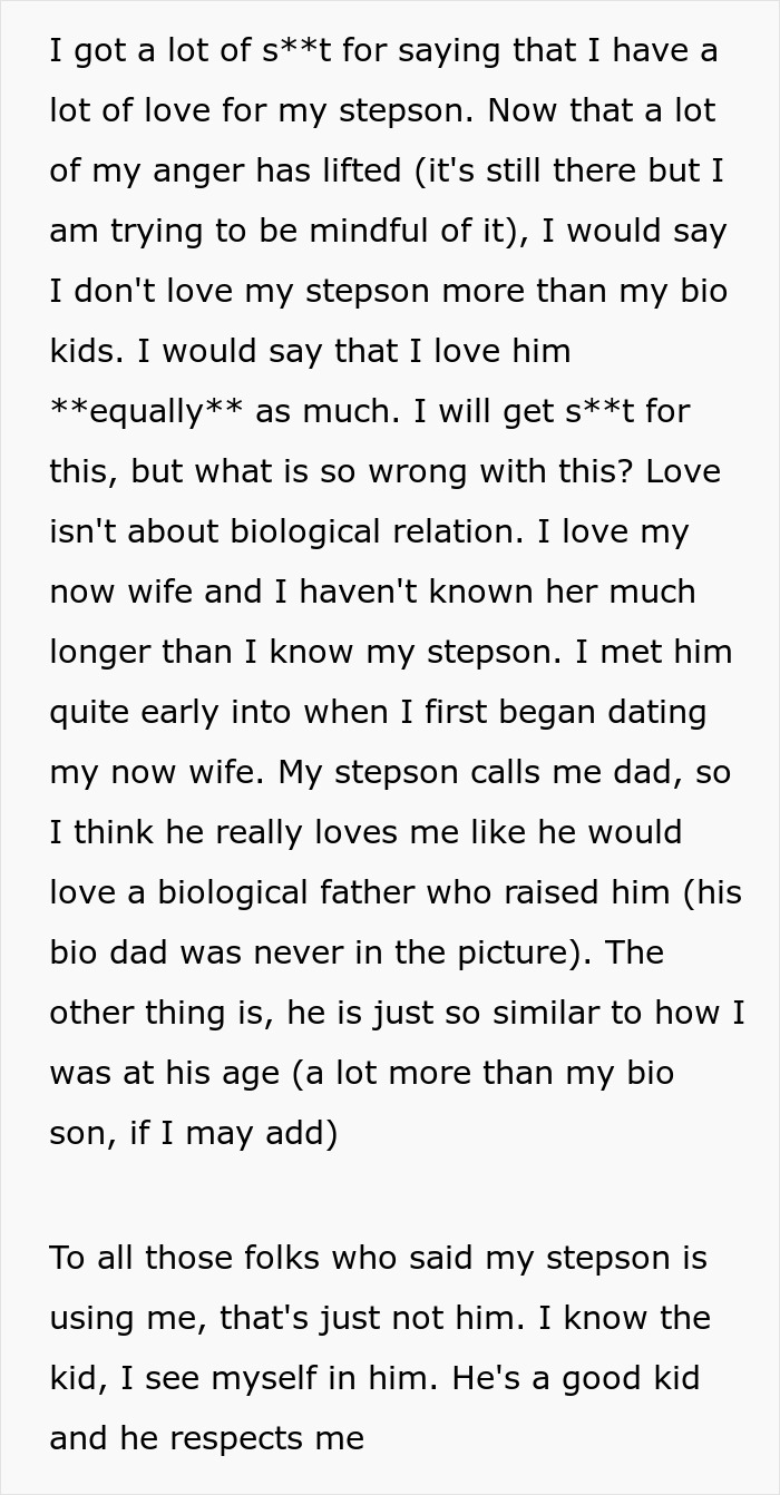 Biological Kids Furious After Dad Leaves Everything To Stepson For Concealing Mom's Affair Biological Kids Furious After Dad Leaves Everything To Stepson For Concealing Mom's Affair