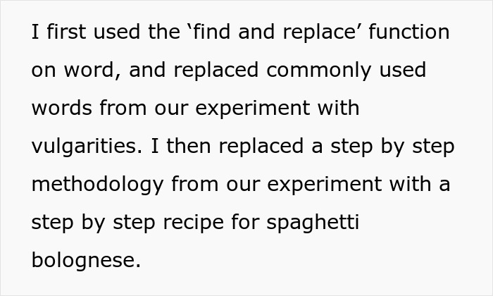 Plagiarist’s Plan Backfires Hilariously As Physics Report Turns Into A Spaghetti Recipe Plagiarist’s Plan Backfires Hilariously As Physics Report Turns Into A Spaghetti Recipe