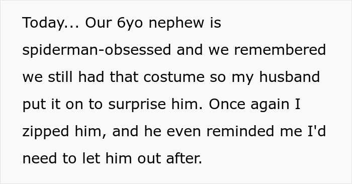 Husband Finds Being Trapped In Spiderman Suit Twice In 4 Years By Wife Less Than Funny Husband Finds Being Trapped In Spiderman Suit Twice In 4 Years By Wife Less Than Funny