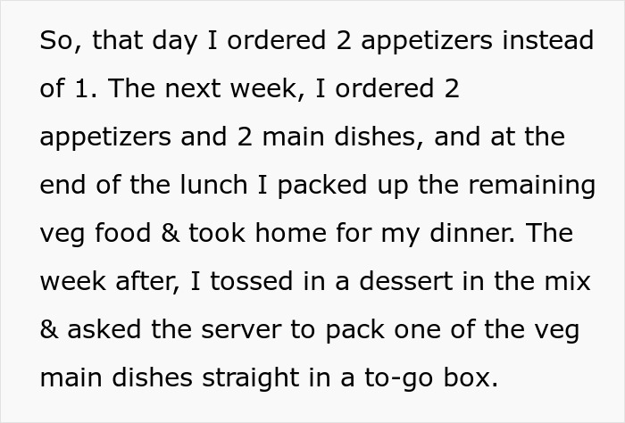 Guy Starts Ordering A Lot Of Food After Coworkers Refuse To Stop Splitting The Bill Guy Starts Ordering A Lot Of Food After Coworkers Refuse To Stop Splitting The Bill