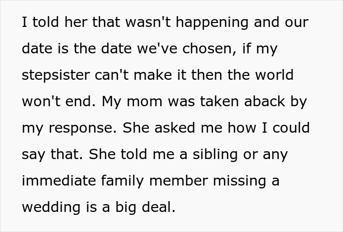 “How I Could Say That”: Mom Wants Son To Change His Wedding Date, Gets A Reality Check “How I Could Say That”: Mom Wants Son To Change His Wedding Date, Gets A Reality Check