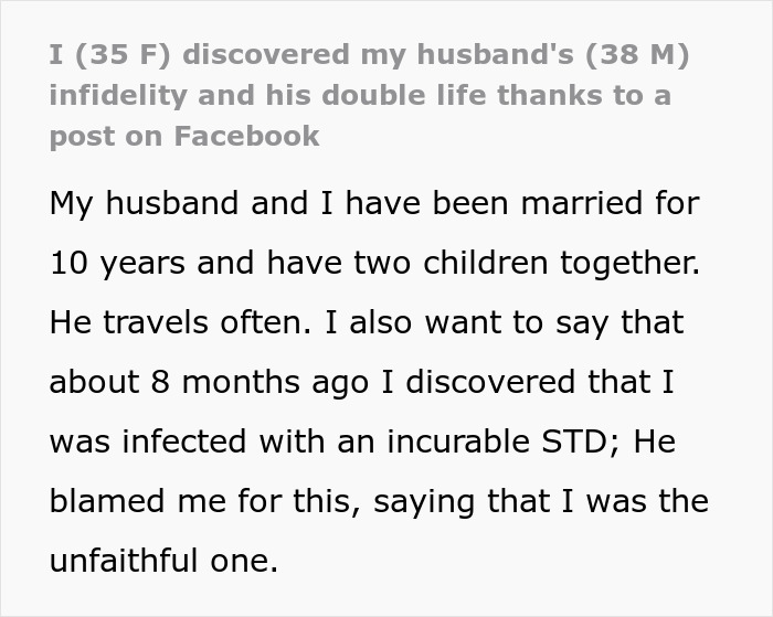 10-Year Marriage Unravels As Wife Discovers Husband’s Double Life Through Facebook Post 10-Year Marriage Unravels As Wife Discovers Husband’s Double Life Through Facebook Post