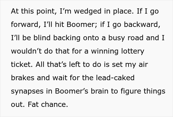 Trucker Refuses To Let Jerk Boomer Have His Way, Waits Patiently As He Screws Himself Up Trucker Refuses To Let Jerk Boomer Have His Way, Waits Patiently As He Screws Himself Up