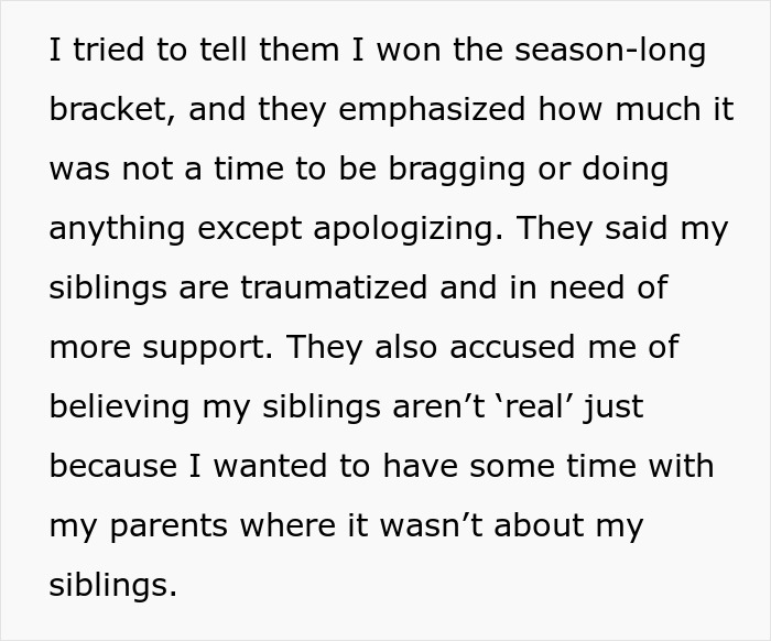 Teen Gets Berated For Asking To Exclude ‘Traumatized’ Adoptive Siblings From His B-Day Celebration Teen Gets Berated For Asking To Exclude ‘Traumatized’ Adoptive Siblings From His B-Day Celebration