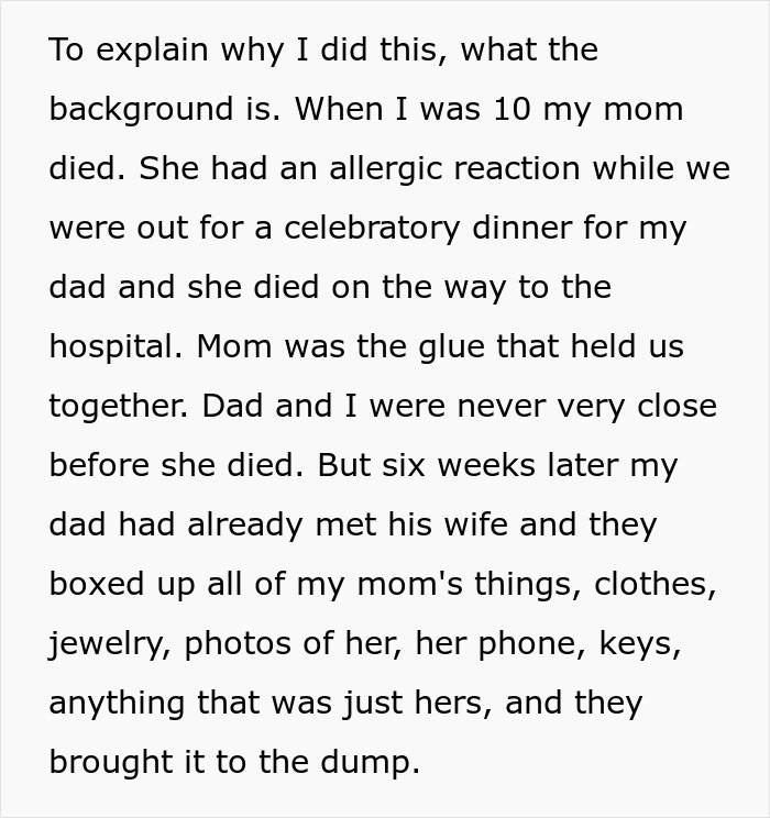 Woman Upset Stepson Won’t Accept His Growing Up Gift, Gives Her A Taste Of Reality Woman Upset Stepson Won’t Accept His Growing Up Gift, Gives Her A Taste Of Reality