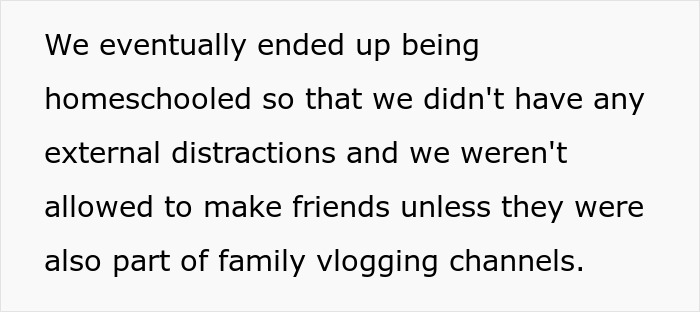 Woman Speaks Up About The Horrors And Scars After Growing Up With Family Vloggers Woman Speaks Up About The Horrors And Scars After Growing Up With Family Vloggers