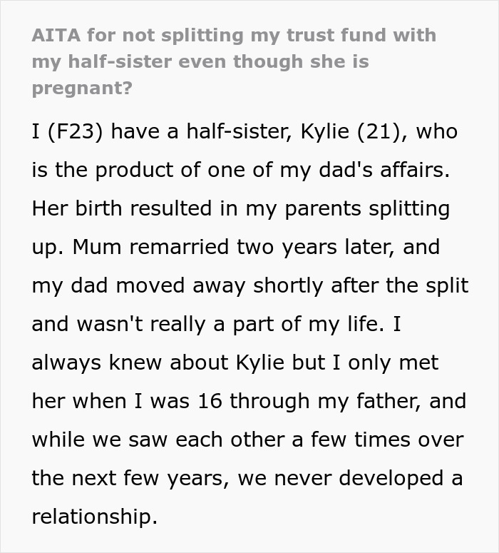 Woman Thinks Her Pregnancy Entitles Her To Generational Wealth, Is Reminded Of Her Place Woman Thinks Her Pregnancy Entitles Her To Generational Wealth, Is Reminded Of Her Place