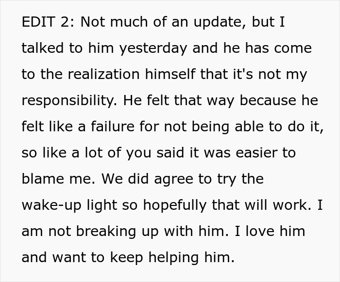 Woman Refuses To Wake BF Up In The Morning, He Almost Loses His Job Over It Woman Refuses To Wake BF Up In The Morning, He Almost Loses His Job Over It