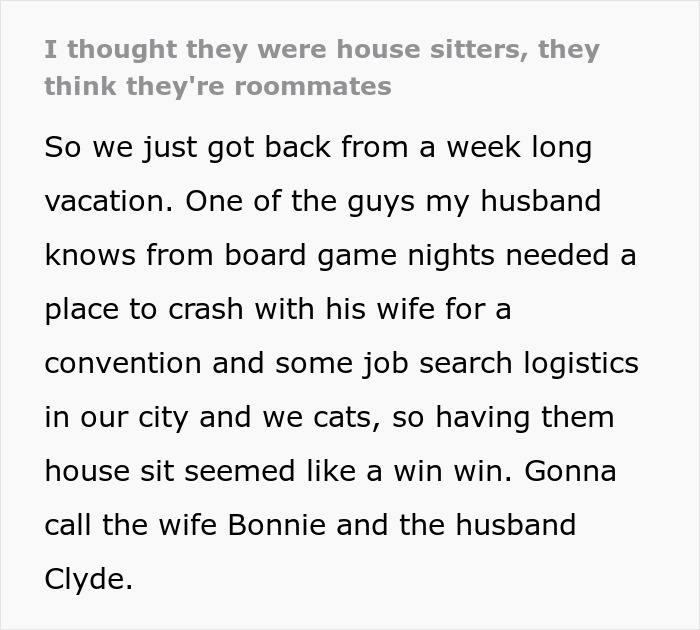 "Get Them Out Of Our House": Couple Is Confused After Friends Stay At Their House Way Longer "Get Them Out Of Our House": Couple Is Confused After Friends Stay At Their House Way Longer