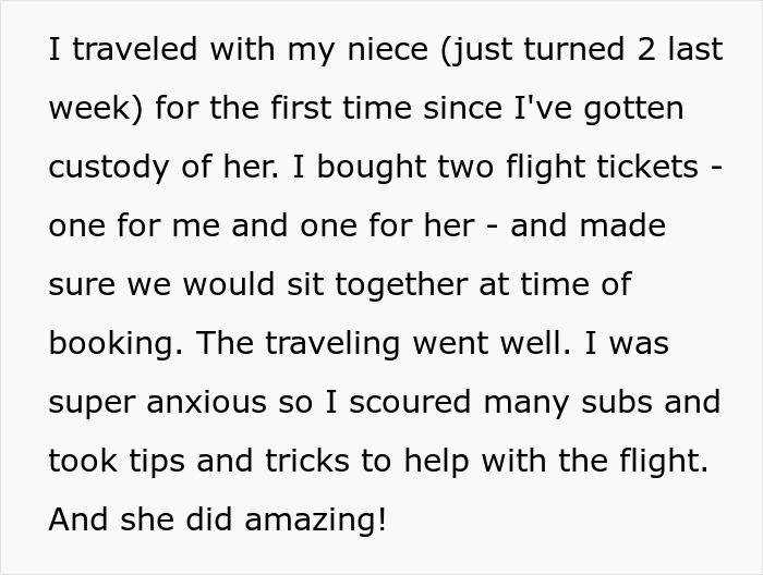 Passenger Demands Toddler Move From Paid Seat: "Not Ask, But Demand" Passenger Demands Toddler Move From Paid Seat: "Not Ask, But Demand"