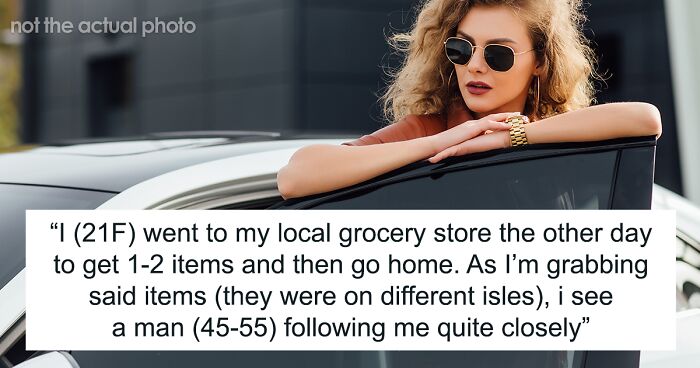 Guy Scares Woman By Following Her Around Store, She Breaks His Nose When He Gets Too Close