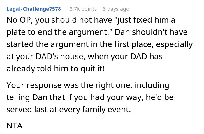 Woman Can’t Understand Why She Doesn’t Like BIL, He Gives Her A Perfect Reason At Family Dinner Woman Can’t Understand Why She Doesn’t Like BIL, He Gives Her A Perfect Reason At Family Dinner