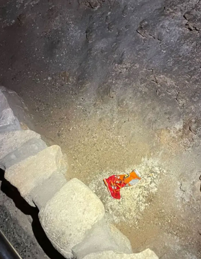 “This Isn’t Funny At All”: Littered Snack Causes Environmental Chaos In Isolated Cave “This Isn’t Funny At All”: Littered Snack Causes Environmental Chaos In Isolated Cave