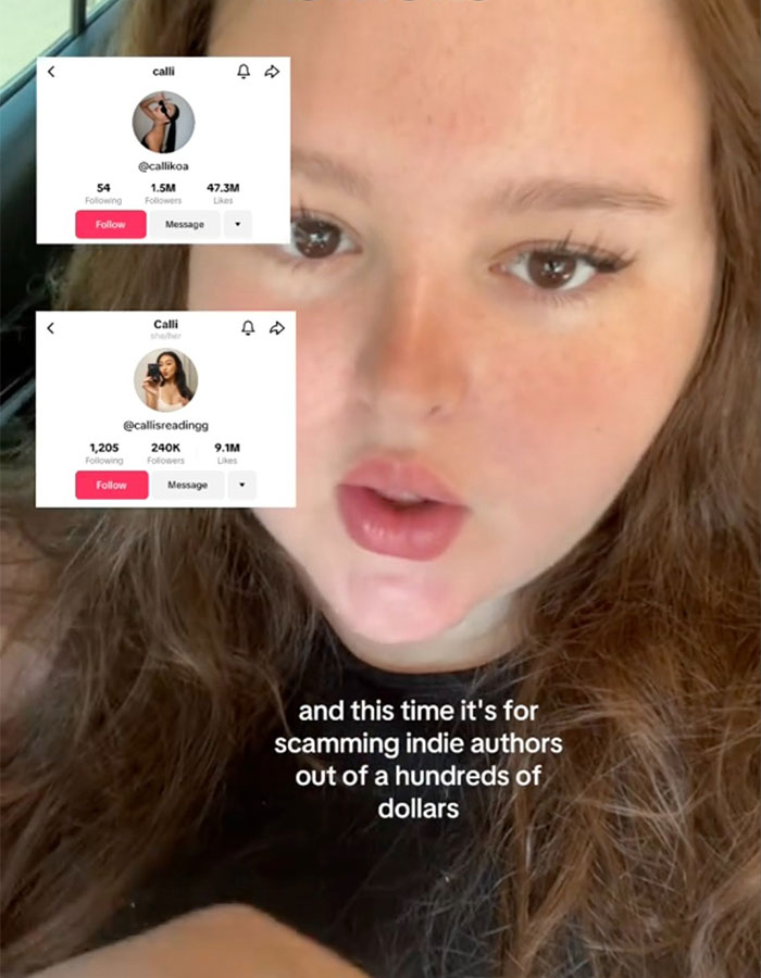 "Con Artist": Famous BookToker Allegedly Scams Indie Authors Of Hundreds Of Dollars "Con Artist": Famous BookToker Allegedly Scams Indie Authors Of Hundreds Of Dollars