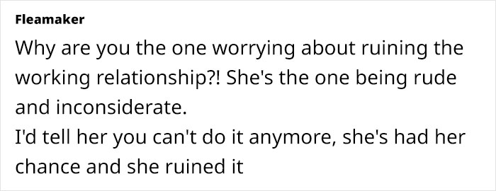 Woman Constantly Takes Overly Long To Get Ready, Loses The Free Rides Her Coworker Used To Give Woman Constantly Takes Overly Long To Get Ready, Loses The Free Rides Her Coworker Used To Give