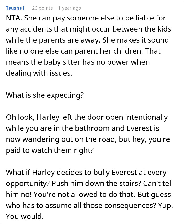 Woman Refuses To Babysit Nephews Until Their Mom Addresses The Serious Problem They Have Woman Refuses To Babysit Nephews Until Their Mom Addresses The Serious Problem They Have