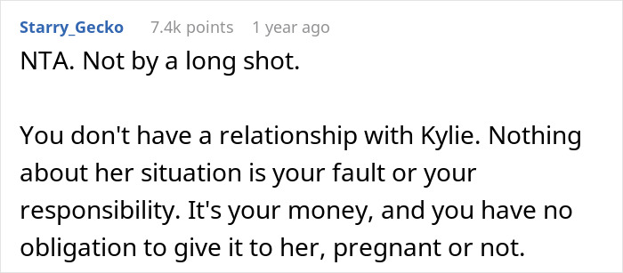 Woman Thinks Her Pregnancy Entitles Her To Generational Wealth, Is Reminded Of Her Place Woman Thinks Her Pregnancy Entitles Her To Generational Wealth, Is Reminded Of Her Place