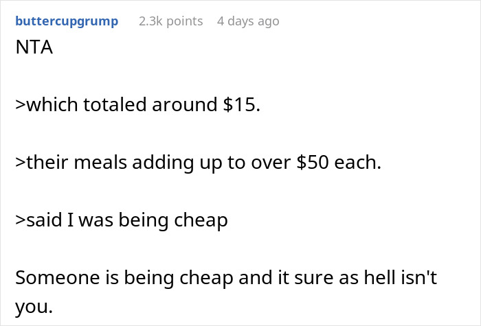 Woman Faces Backlash For Refusing To Pay For Expensive Meals She Didn’t Order Woman Faces Backlash For Refusing To Pay For Expensive Meals She Didn’t Order