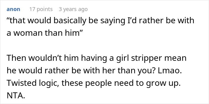 “Wouldn’t Explain How”: Man Upset His Fiancée Wants A Female Stripper At Her Bachelorette “Wouldn’t Explain How”: Man Upset His Fiancée Wants A Female Stripper At Her Bachelorette