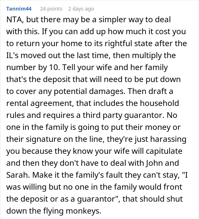 In-Laws Trash Family's Home, Are Shocked They Are No Longer Welcome: "Family Comes First" In-Laws Trash Family's Home, Are Shocked They Are No Longer Welcome: "Family Comes First"