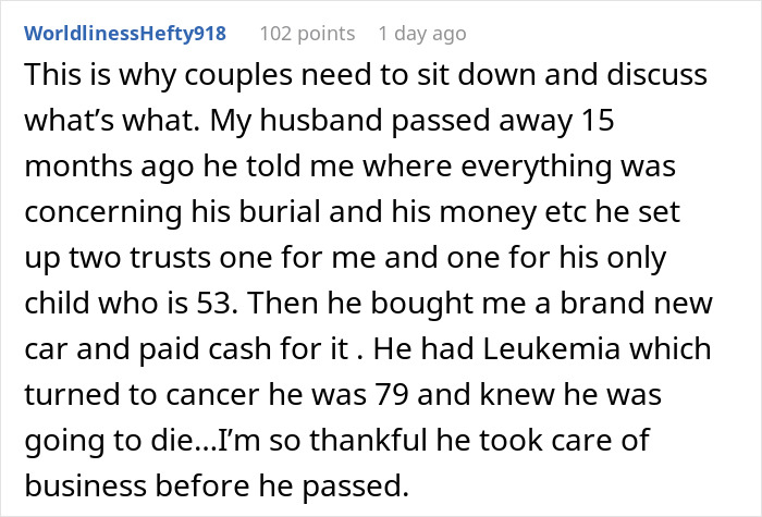 Woman Wants To Get Half Of Ex-Husband’s Inheritance For Kids, Gets A Reality Check From New Wife Woman Wants To Get Half Of Ex-Husband’s Inheritance For Kids, Gets A Reality Check From New Wife