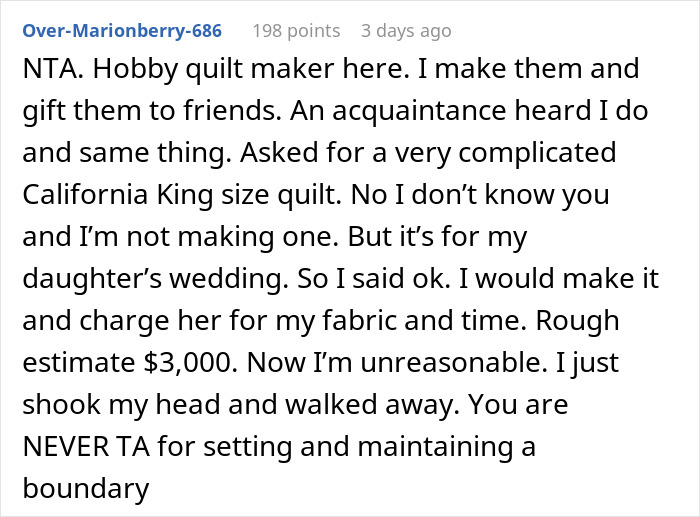 Hobby Baker Offers To Pay $250 Towards Cousin’s Wedding Cake As A Gift, Drama Ensues Hobby Baker Offers To Pay $250 Towards Cousin’s Wedding Cake As A Gift, Drama Ensues